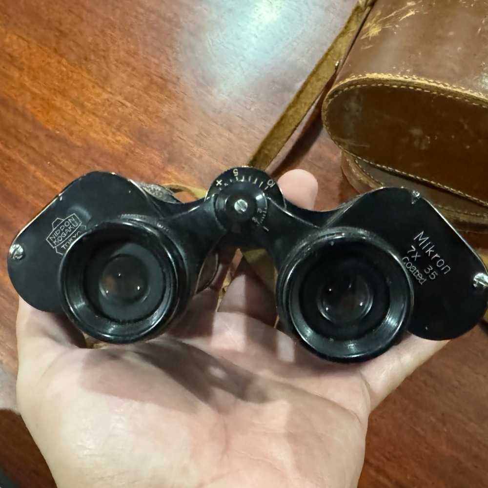 Tokyo Mikron 7X35 Binoculars  w/ Case made in Japan